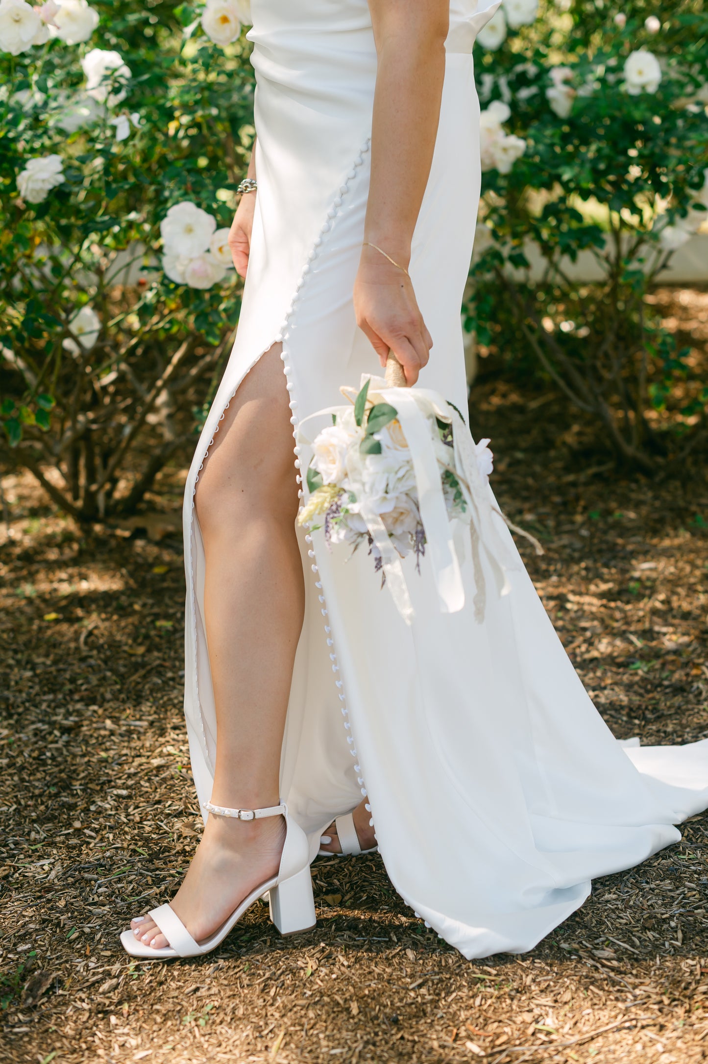 Soto Pearl Block Heel