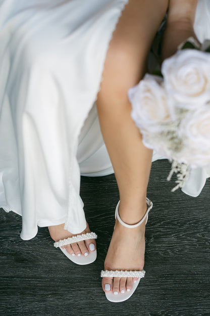Colima Pearl Heeled Sandal