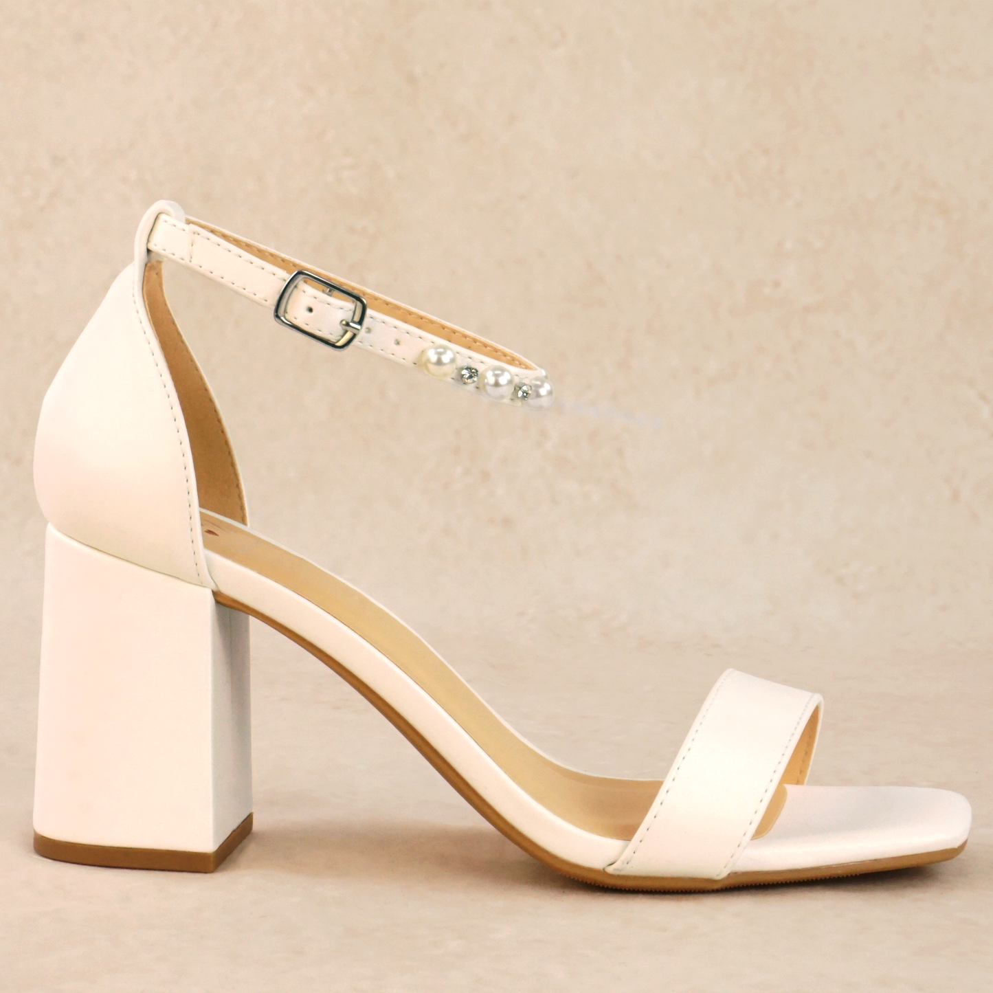 Soto Pearl Block Heel
